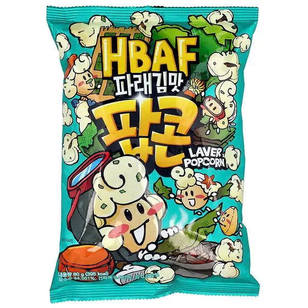 HBAF Laver Flavor Popcorn 80g (Korea)