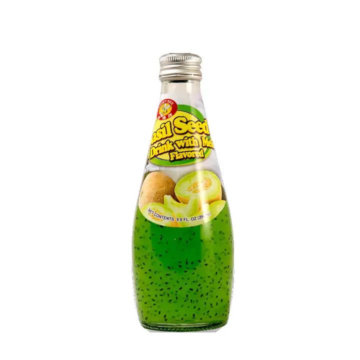 Honey Bee Basil Seed Melon Flavor 290ml (Thailand)