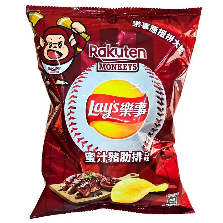 Lay's BBQ Pork Ribs 49g (Taiwan)