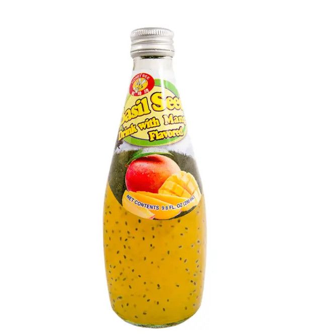 Honey Bee Basil Seed Mango Flavor 290ml (Thailand)