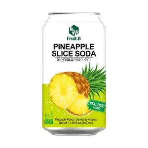 Fruit.B Pineapple Slice Soda 340ml (Korea)