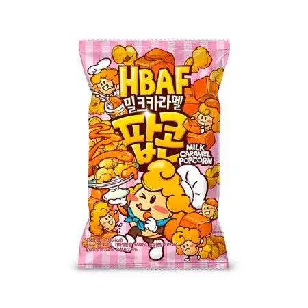 HBAF Milk Caramel Popcorn 80g (Korea)