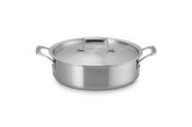 Essential Stainless Steel Rondeau Ss Lid 4.5 Qt  | Le Creuset