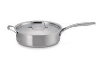 Essential Stainless Steel Saute Pan Ss Lid 4.5 Qt  | Le Creuset