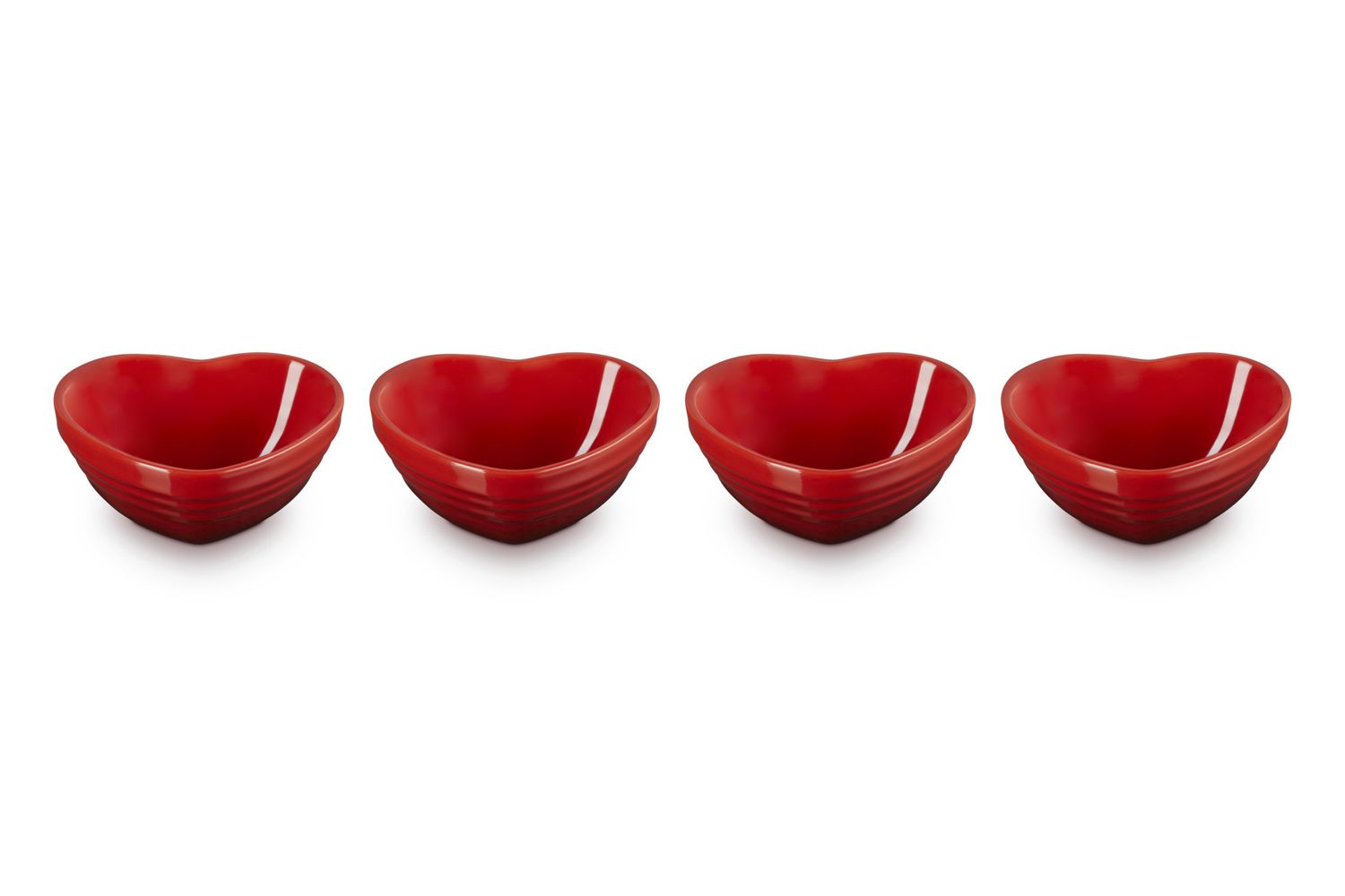 Mini Heart Bowls Set of 4 - Cerise | Le Creuset
