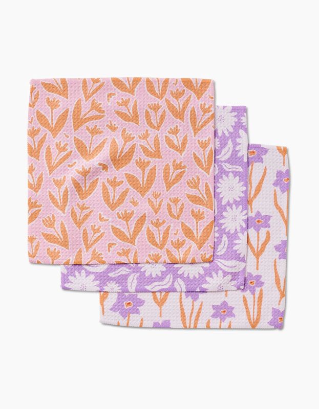 Spring Flowers Dishcloth Set | Geometry