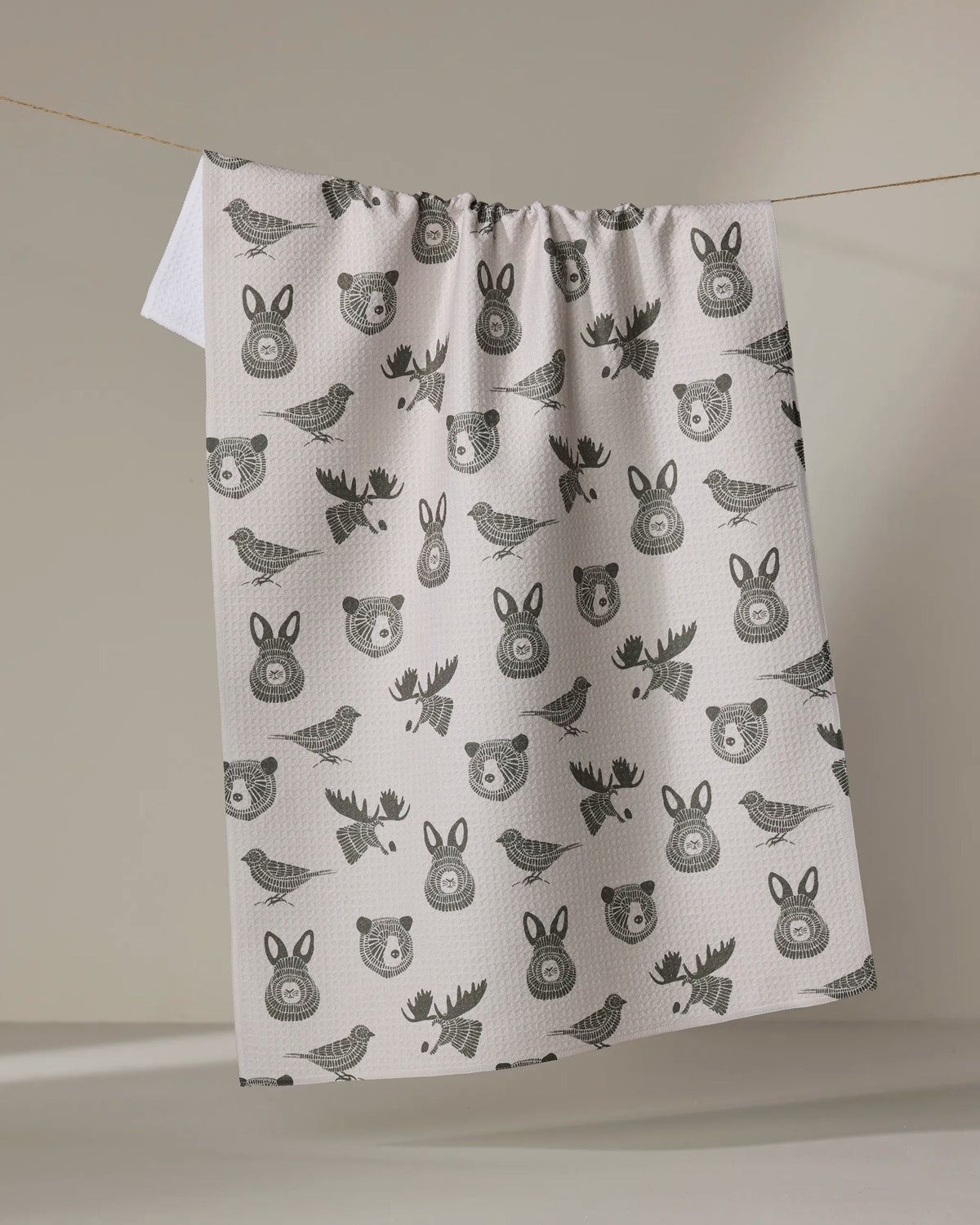 Forest Animals Tea Towel | Geometry