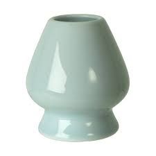 Matcha Whisk Stand 2.5"D Porcelain Turquoise JP (10/100) | Urban Tokyo