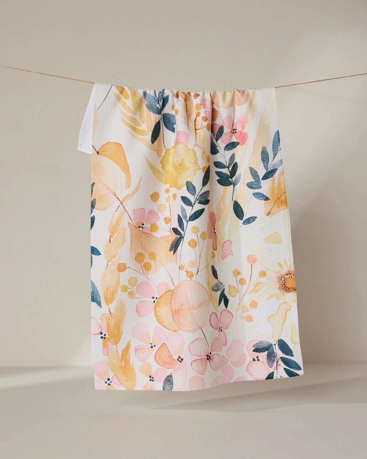 Sleepy Fields Tea Towel | Geometry