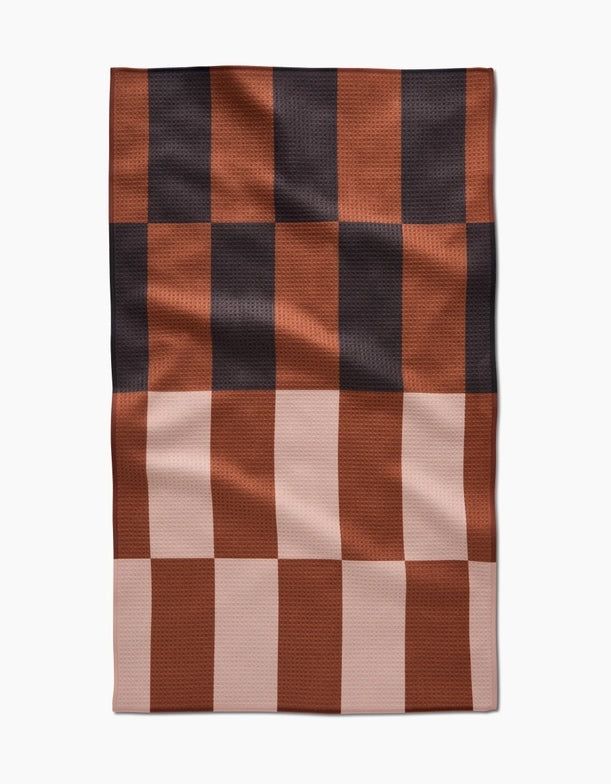 Cabin Plaid Tea Towel | Geometry