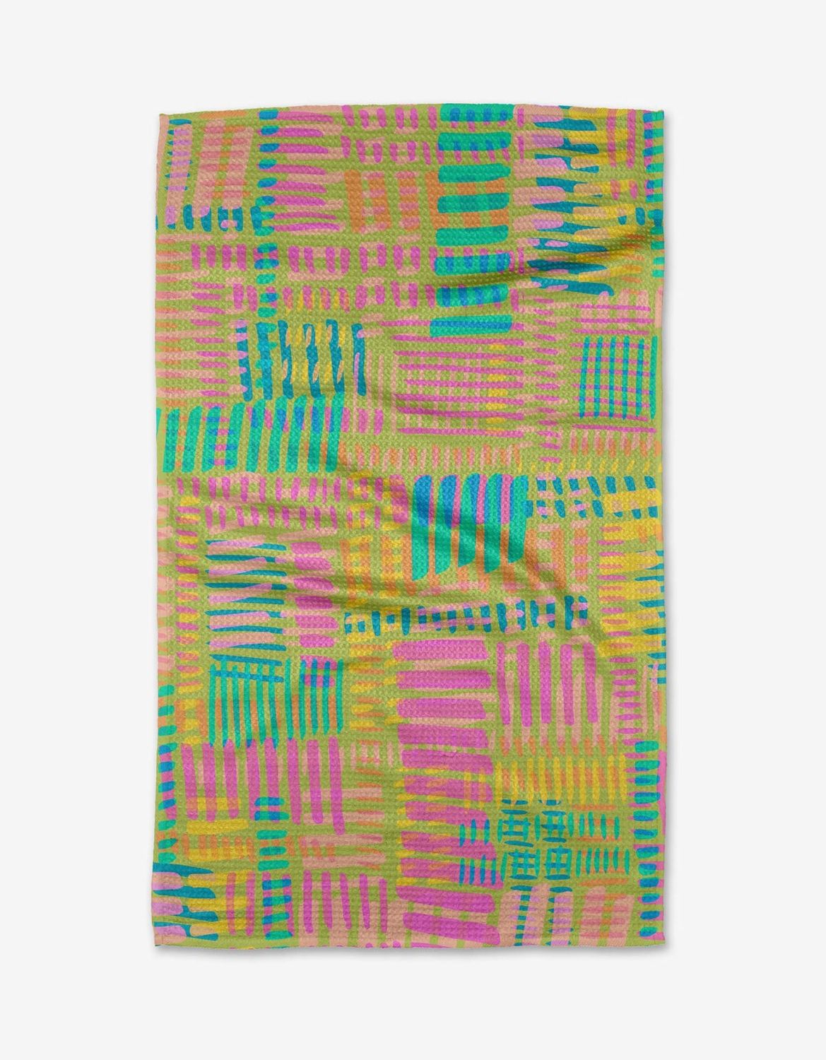 Positive Future Tea Towel | Geometry