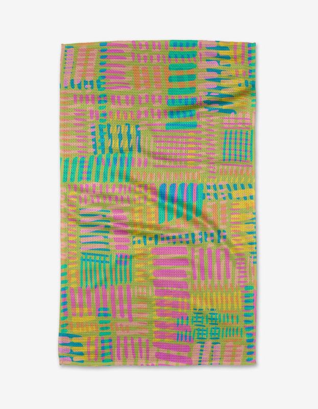 Positive Future Tea Towel | Geometry