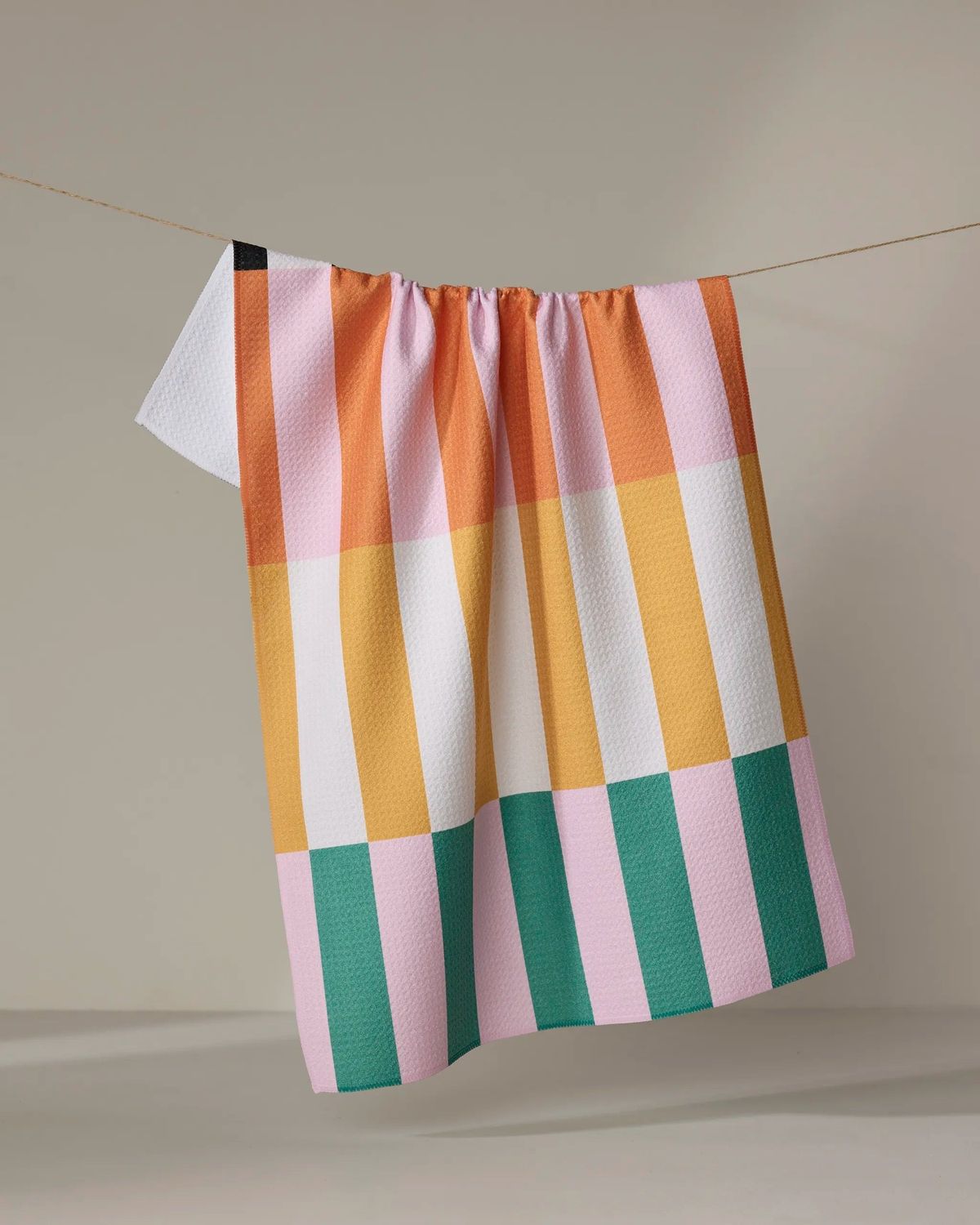 Stacked Stripes Tea Towel | Geometry