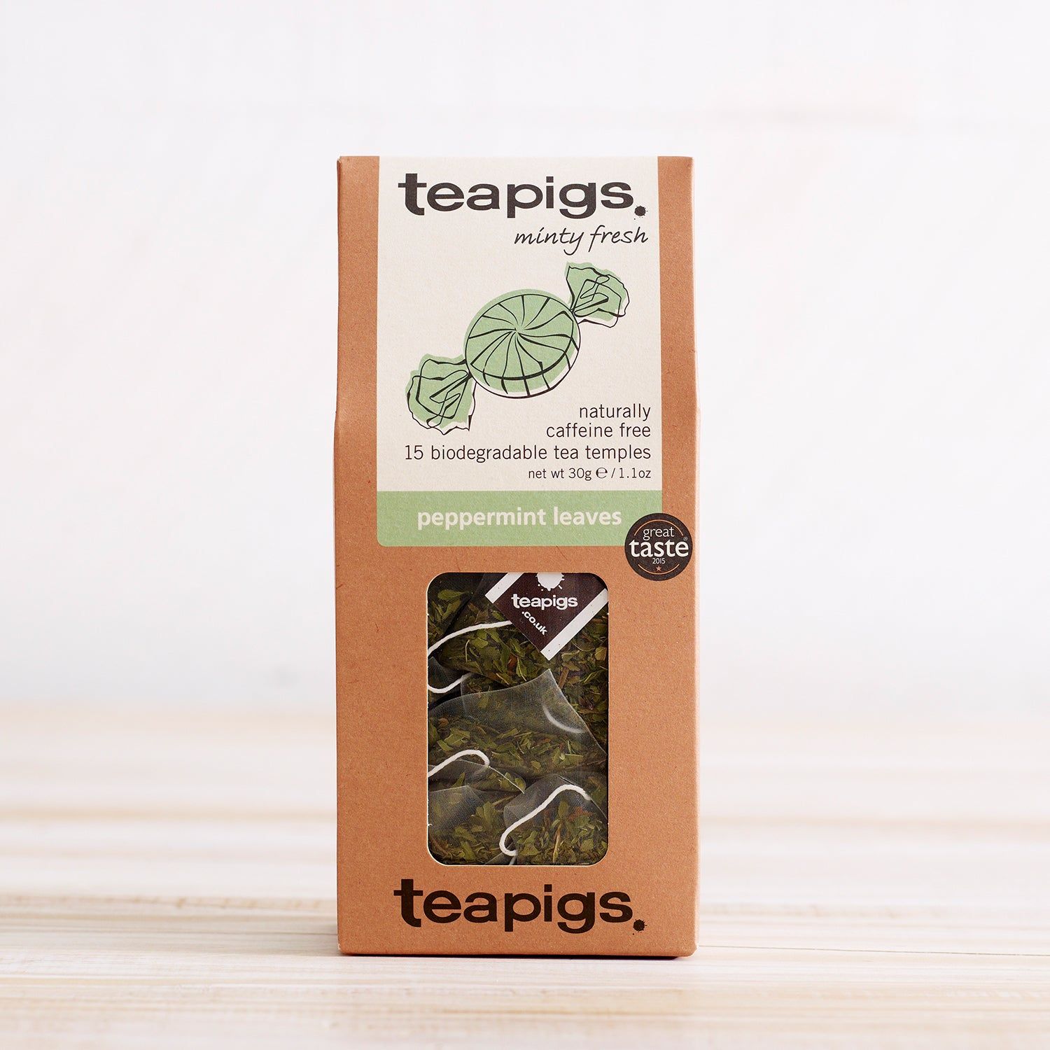 Peppermint Tea - 15 Temples | Tea Pigs