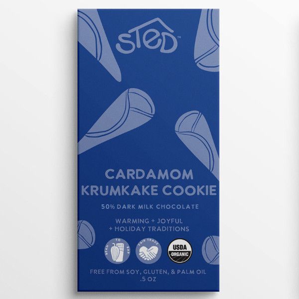 Mini Cardamom Krumkake Cookie | Sted