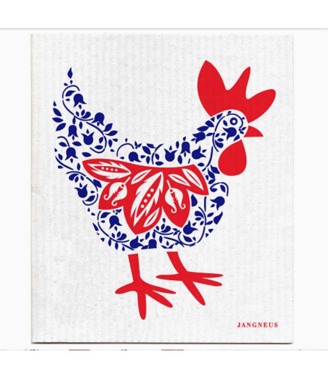 Swedish Dishcloth - Hen - Blue | Jangneus