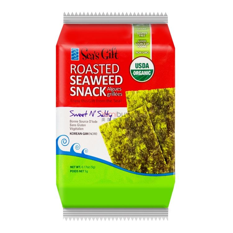 Roasted Seaweed- Organic