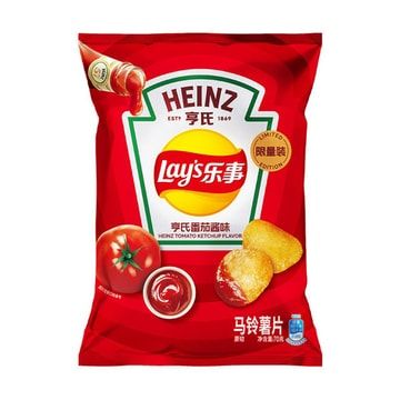 Potato Chips, Heinz Ketchup Flavor, Limited Collaboration, 2.47 oz