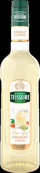 Teisseire Orgeat syrup glass 700 mL