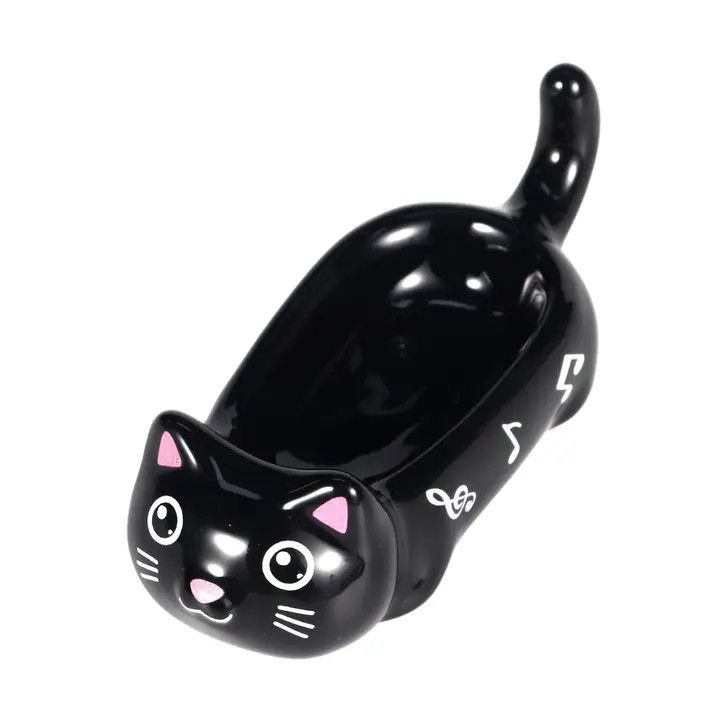 4.7"L Neko Friends Cat Sauce Dish Chopsticks Rest (6/48)