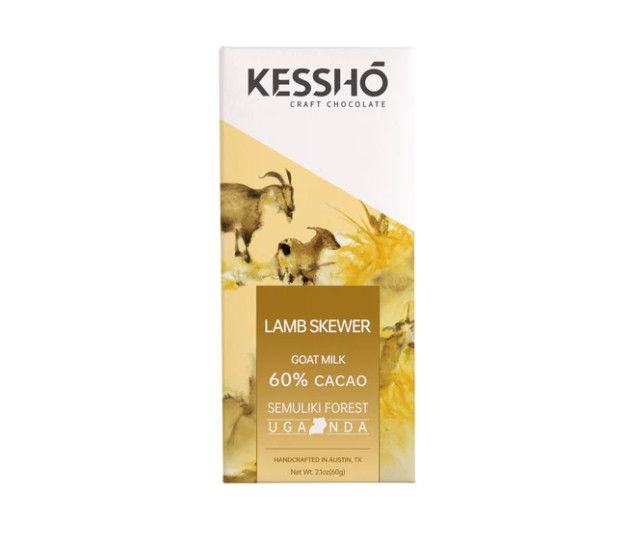 Lamb Skewer 60% Goat Milk Chocolate  Bar– Single Origin | KESSHŌ