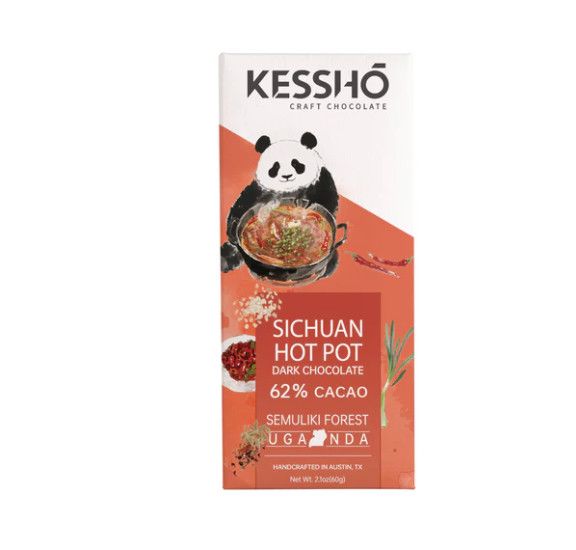Sichuan Hot Pot 62% Dark Chocolate Bar – Single Origin | KESSHŌ