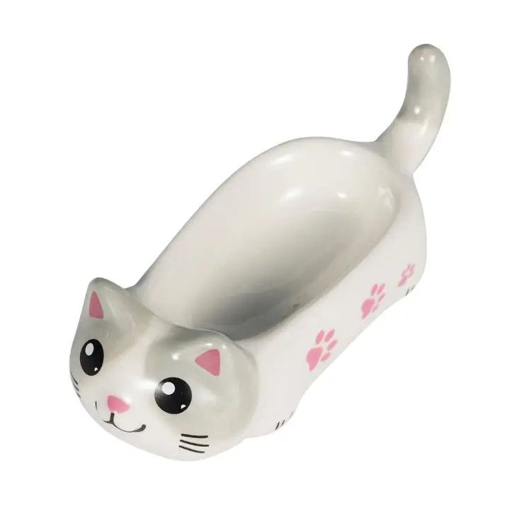 4.7"L Neko Friends Cat Sauce Dish Chopsticks Rest (6/48)