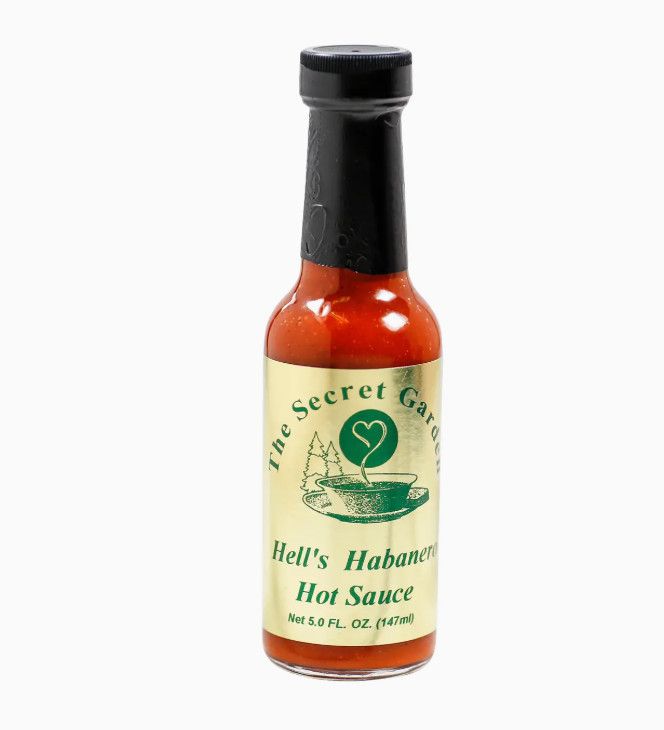 Hell's Kitchen Habanero Hot Sauce | The Secret Garden