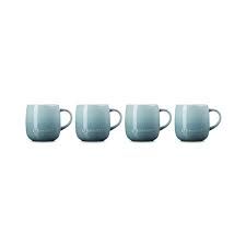 Set of 4 Heritage Mugs - Sea Salt - e-commerce only | Le Creuset