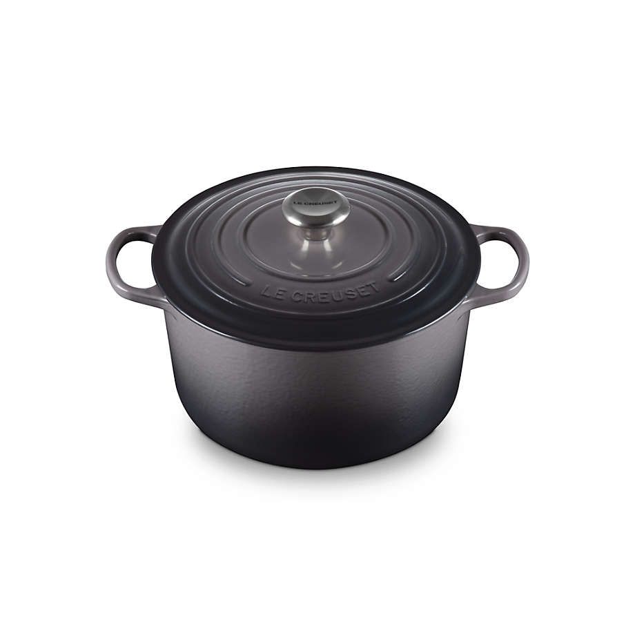 Signature Deep Round Oven, Oyster 6.5 qt. | Le Creuset