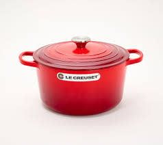 Signature Deep Round Oven, Cerise 6.5 qt. | Le Creuset