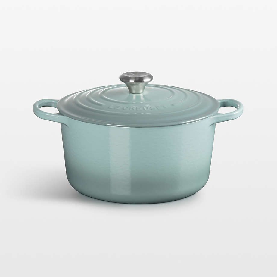 Signature Deep Round Oven, Sea Salt 6.5 qt. | Le Creuset