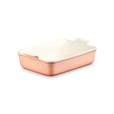Heritage Lasagna Deep Baker, Peche - 6.75 qt. | Le Creuset