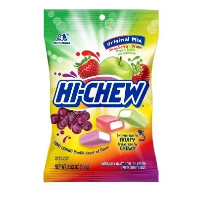 Hi-Chew Soft Candy Strawberry-Grape-Apple (Taiwan)