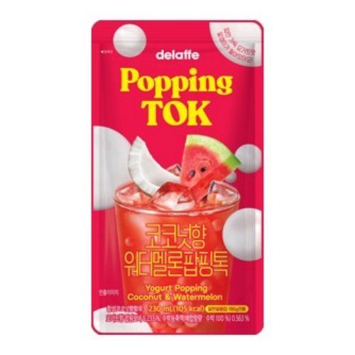 Delaffe Boba Drink Popping TOK Melon (Korea)