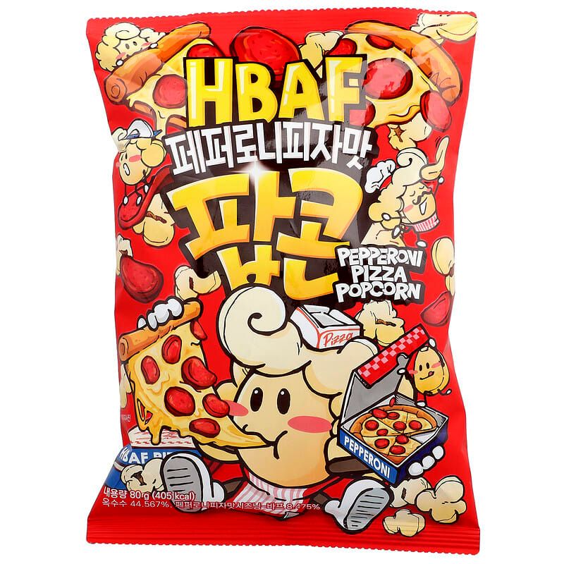 HBAF- Pepperoni Pizza Popcorn 80g (Korea)