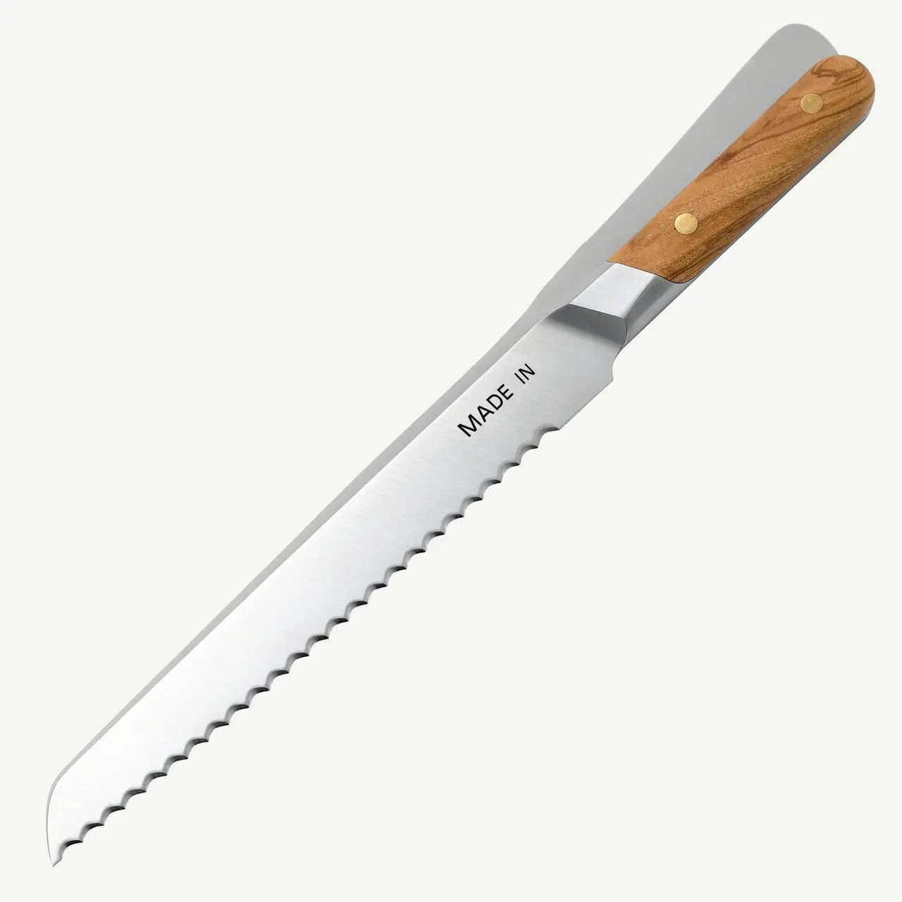9” Bread Knife - Olive Wood | Made In