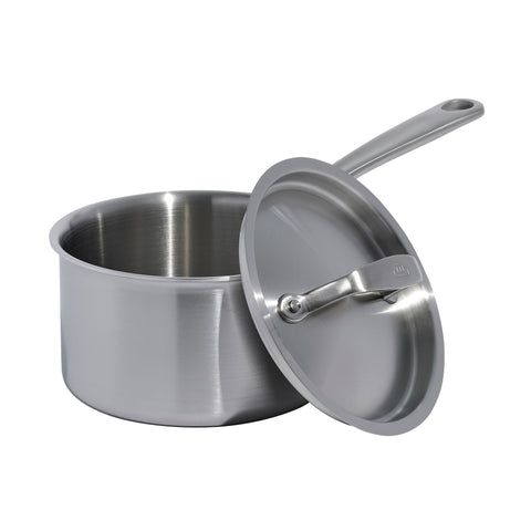 Stainless Clad 2 qt. Saucepan with Lid | Made In