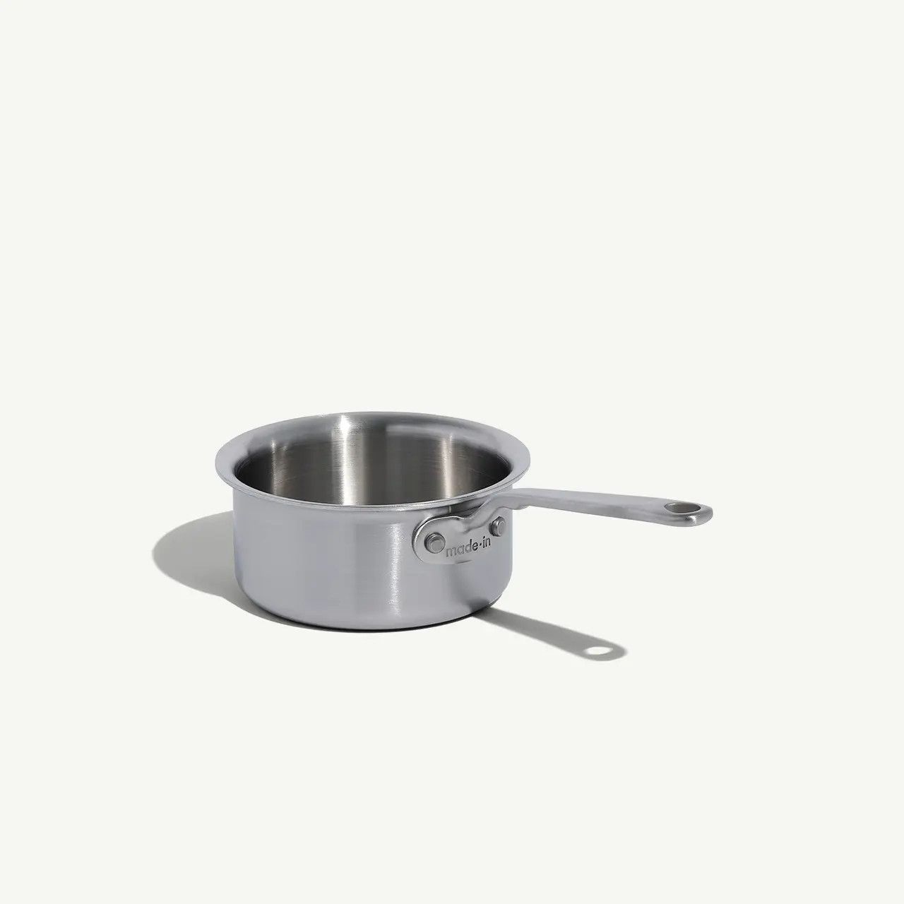 Stainless Clad Butter Warmer - 3/4 QT Saucepan (No Lid) | Made In