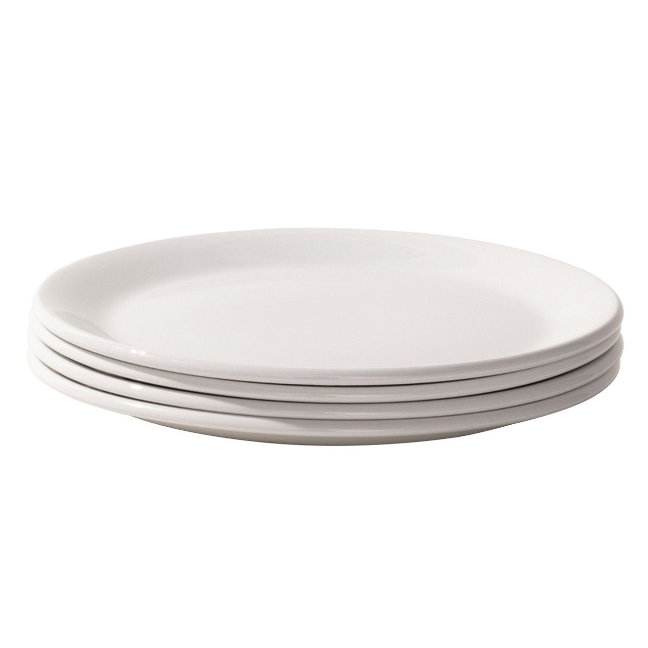 Set of 4, 10.5'' Dinner Plates - White | Made In