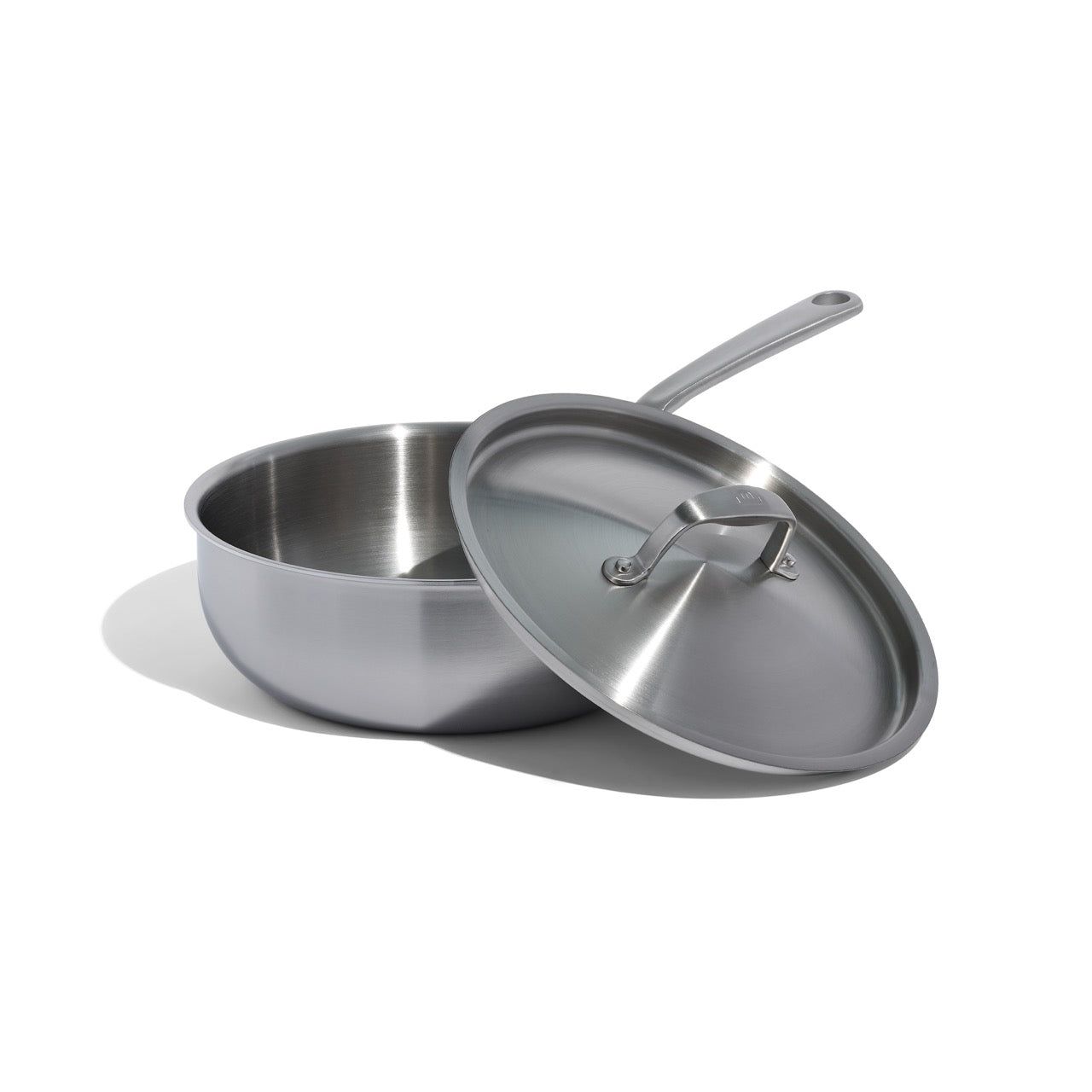 Stainless Clad 3 qt. Saucier with Lid | Made In