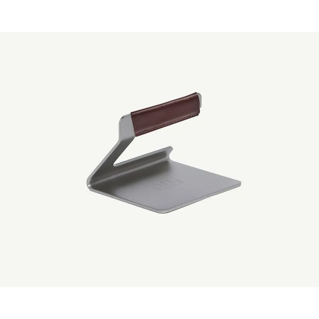 Grill Press with Leather Handle Cover | Made In