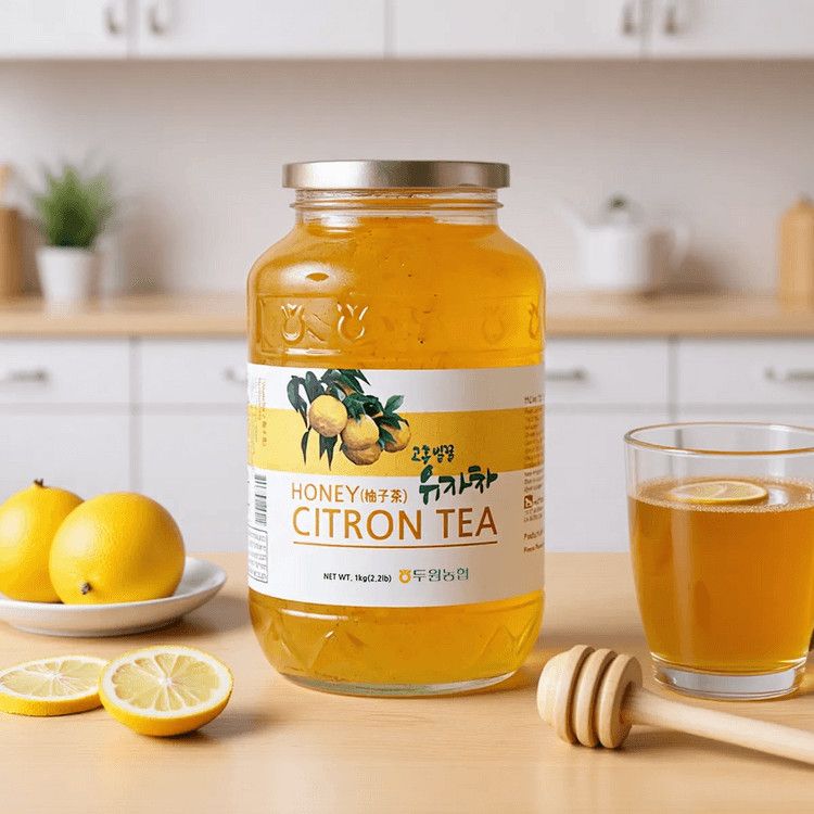 Korean Honey Citron Tea, Concentrated Jam, 35.27 oz