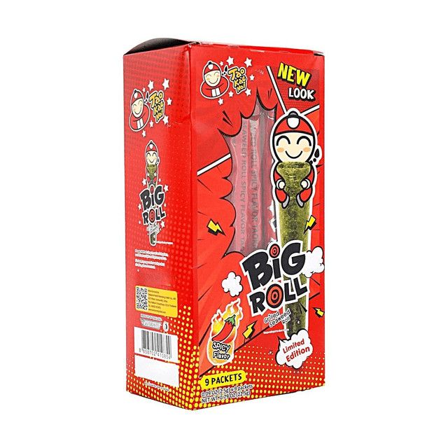 Big Roll Grilled Seaweed Roll Spicy Flavor 9pc, 0.79 oz