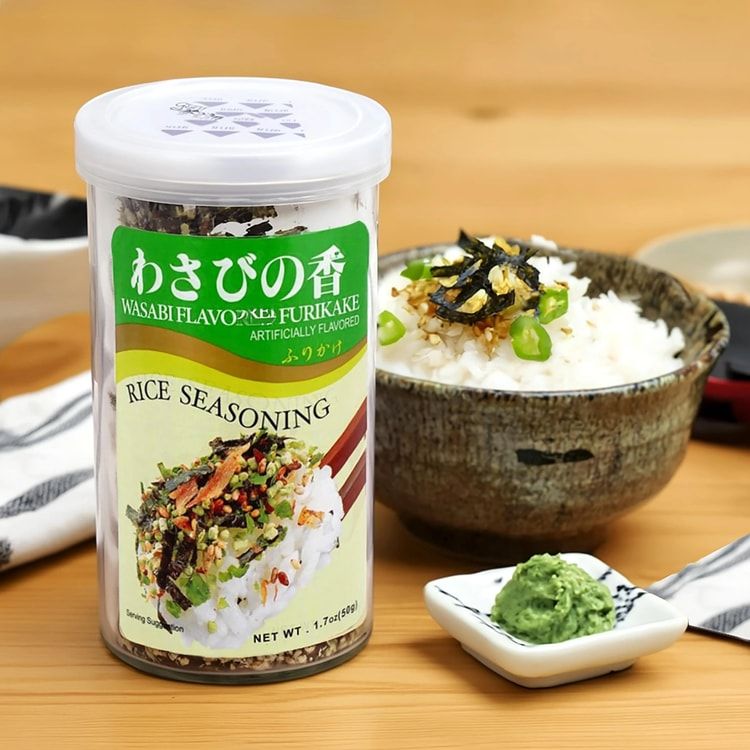 Wasabi Flavored Furikake Rice Seasoning 1.7oz
