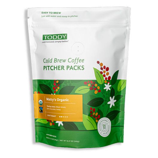 Toddy® Cold Brew Pitcher Pack - Matty's Organic