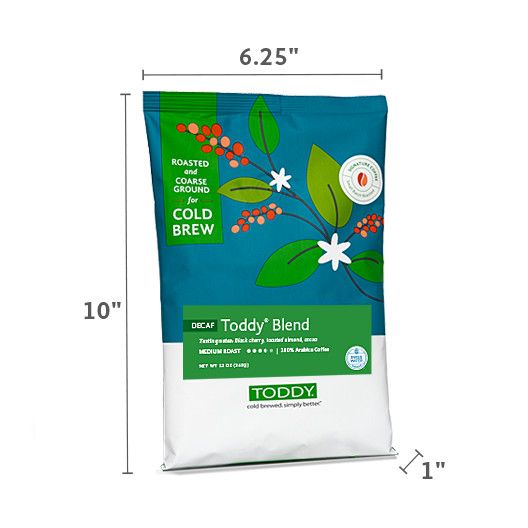 12 oz. Toddy Blend Decaf - Ground Coarse