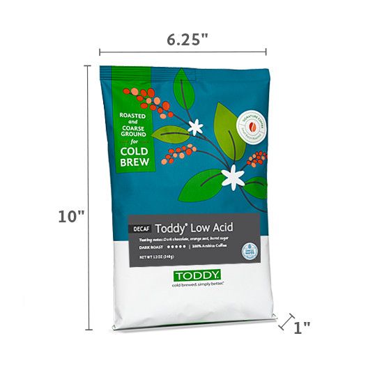 12 oz. Low Acid Decaf - Ground Coarse