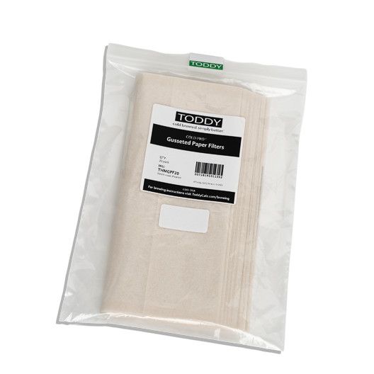 Cold Pro® Gusseted Paper Filters - 20 pack