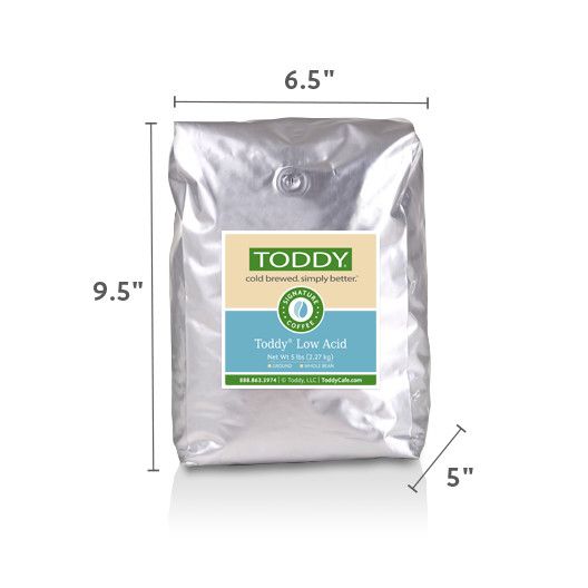 5 lb. Toddy® Low Acid - Ground